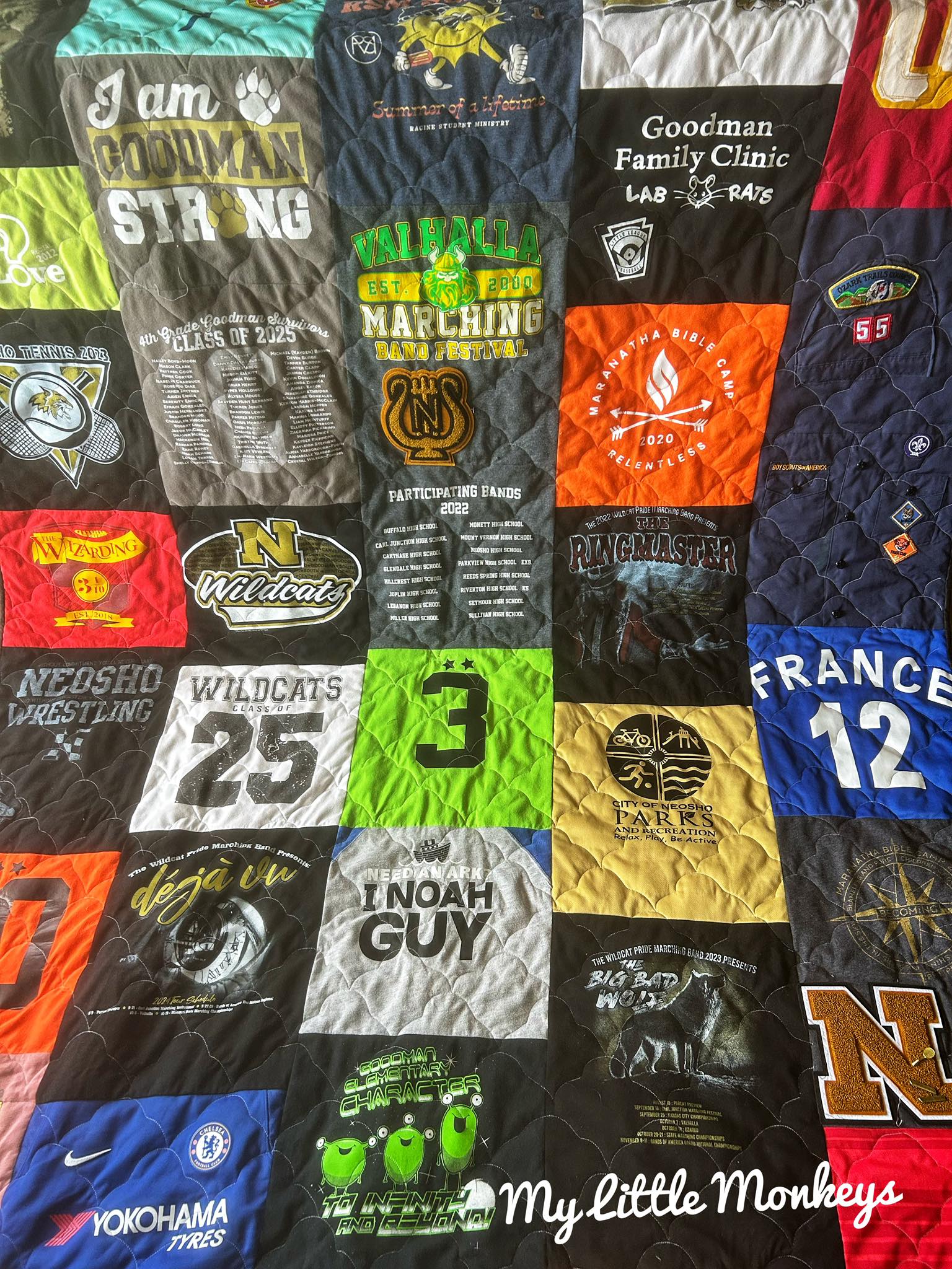 T-Shirt Memory Heirloom Quality Quilts