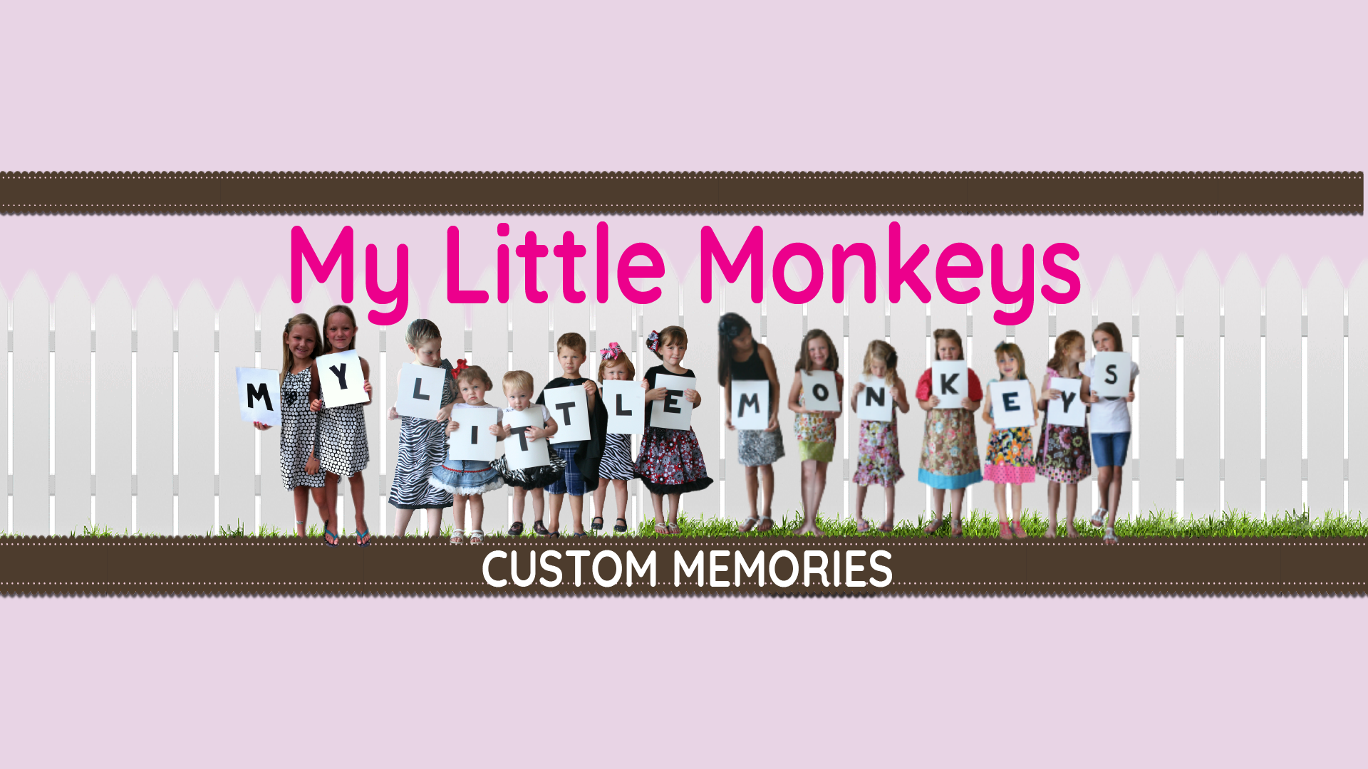 My Little Monkeys custom keepsake 